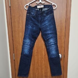 Parasuco Dark Blue Skinny Jeans for Men